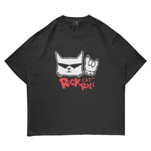 Rock Cat Oversized T-Shirt