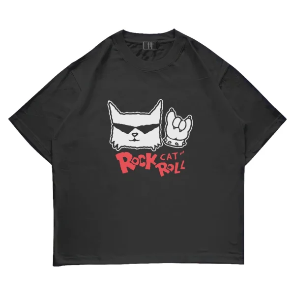 Rock Cat Oversized T-Shirt