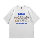 id-11134207-7rasl-m5p7lbpdxjpy09 Paws Oversized T‑Shirt