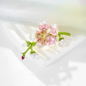 cn-11134207-7ras8-m3eep8pk3sa7e6 Peach Blossom Flower Brooch