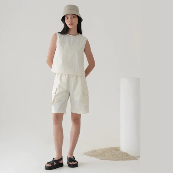 Cascade Sleeveless Top