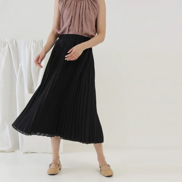 id-11134207-7rasg-m5mbdnur8lqu96 Slate Pleated Skirt